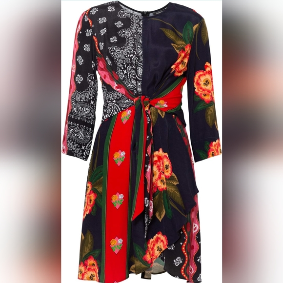 NWT🔥$160 Gorgeous🤩Designer Desigual "Day Dress" from Spain - Picture 4 of 13